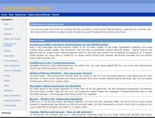 Tablet Screenshot of meinwissen.info